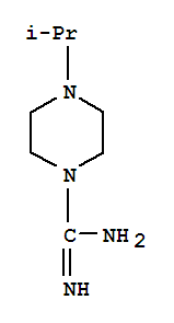 1-Piperazinecarboximidamide,4-(1-methylethyl)-(9ci) Structure,85063-72-5Structure