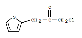 2-Propanone,1-chloro-3-(2-thienyl)- Structure,851547-60-9Structure