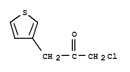 2-Propanone,1-chloro-3-(3-thienyl)- Structure,851547-78-9Structure