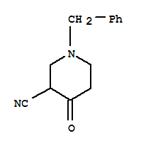 4-Oxo-1-(phenylmethyl)-3-piperidinecarbonitrile Structure,85277-12-9Structure