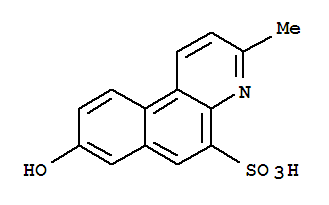 Benzo[f]quinoline-5-sulfonic acid,8-hydroxy-3-methyl- Structure,854048-08-1Structure