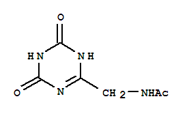 (4CI)-6-(乙酰氨基甲基)-4-羥基-2(1)-三氮雜酮結(jié)構(gòu)式_854633-30-0結(jié)構(gòu)式