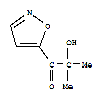 1-Propanone,2-hydroxy-1-(5-isoxazolyl)-2-methyl- Structure,854670-64-7Structure