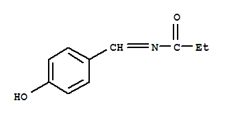 Propionamide,n-p-hydroxybenzylidene-(4ci) Structure,854677-65-9Structure