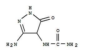 1-(3-Imino-5-oxo-4-pyrazolidinyl)urea Structure,854700-16-6Structure