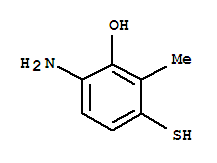 (5ci)-6-氨基-3-疏基-O-甲酚結(jié)構(gòu)式_855346-78-0結(jié)構(gòu)式