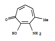 3-Amino-2-hydroxy-4-methyl-2,4,6-cycloheptatrien-1-one Structure,855399-88-1Structure