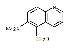 5,6-喹啉二甲酸結(jié)構(gòu)式_855764-12-4結(jié)構(gòu)式