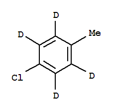 4-Chlorotoluene-2,3,5,6-d4 Structure,85577-24-8Structure