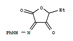 (5E)-2-ethyl-5-(phenylhydrazono)-3,4(2h,5h)-furandione Structure,855912-40-2Structure