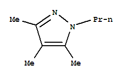 Pyrazole,3,4,5-trimethyl-1-propyl-(3ci) Structure,856063-90-6Structure