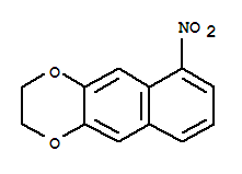 Naphtho[2,3-b]-p-dioxin,2,3-dihydro-6-nitro-(5ci) Structure,856065-25-3Structure