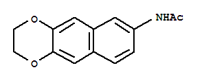 Naphtho[2,3-b]-p-dioxin,7-acetamido-2,3-dihydro-(5ci) Structure,856065-27-5Structure