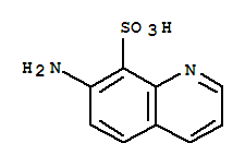 7-氨基-8-喹啉磺酸結(jié)構(gòu)式_856086-42-5結(jié)構(gòu)式