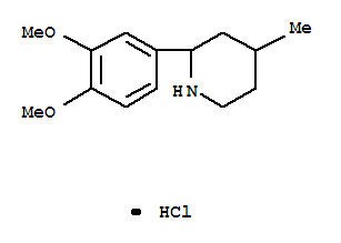 Cis-2-(3,4-dimethoxyphenyl)-4-methylpiperidine Structure,856841-15-1Structure