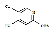 4-Pyridinol ,5-chloro-2-ethoxy- Structure,856965-85-0Structure