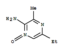 Pyrazine,2-amino-5-ethyl-3-methyl-,1-oxide (5ci) Structure,857183-38-1Structure