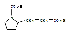 2-Pyrrolidinepropanoic acid,1-carboxy- Structure,857204-64-9Structure