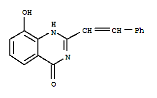 4(3H)-quinazolinone,8-hydroxy-2-styryl-(6ci) Structure,857204-78-5Structure