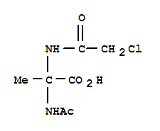 Propionic acid,2-acetamido-2-(2-chloroacetamido)-(5ci) Structure,857226-21-2Structure