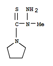 1-Pyrrolidinecarbothioic acid, 1-methylhydrazide Structure,85748-58-9Structure