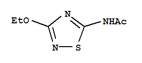 1,2,4-Thiadiazole,5-acetamido-3-ethoxy-(5ci) Structure,857748-92-6Structure