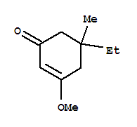 -Delta-2-cyclohexenone,5-ethyl-3-methoxy-5-methyl- Structure,857778-27-9Structure