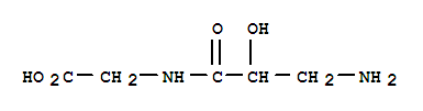 (3ci)-n-(-bta--氨基--alpha--羥基丙?；?-甘氨酸結(jié)構(gòu)式_857794-05-9結(jié)構(gòu)式