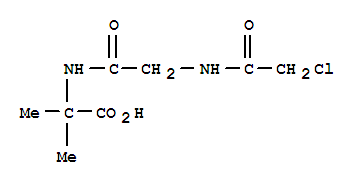 (3ci)-alpha--(-alpha--氯乙酰氨基乙酰氨基)-異丁酸結(jié)構(gòu)式_857809-37-1結(jié)構(gòu)式