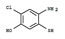 Phenol ,4-amino-2-chloro-5-mercapto- Structure,858185-91-8Structure