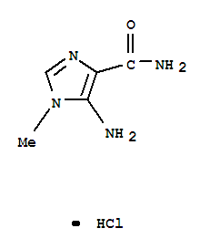 4-Imidazolecarboxamide,5-amino-1-methyl-,hydrochloride(5ci) Structure,858221-77-9Structure