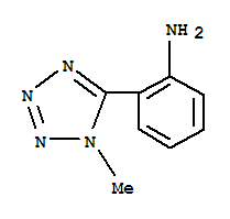 2-(1-Methyl-1h-tetrazol-5-yl)benzenamine Structure,858484-20-5Structure