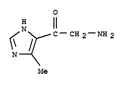 2-Amino-1-(4-methyl-1h-imidazol-5-yl)ethanone Structure,858489-26-6Structure