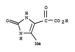 1H-imidazole-4-acetic acid, 2,3-dihydro-5-methyl--alpha-,2-dioxo- Structure,858510-69-7Structure