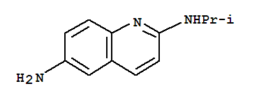 (9ci)-n2-(1-甲基乙基)-2,6-喹啉二胺結(jié)構(gòu)式_858679-40-0結(jié)構(gòu)式