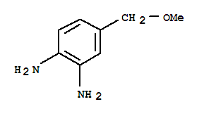 1,2-Benzenediamine, 4-(methoxymethyl)- Structure,85912-92-1Structure