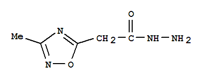 1,2,4-Oxadiazole-5-acetic acid,3-methyl-,hydrazide Structure,859154-20-4Structure