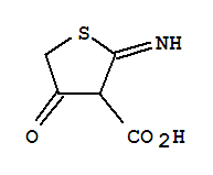 3-Thiophenecarboxylic acid,tetrahydro-2-imino-4-oxo- Structure,859492-46-9Structure