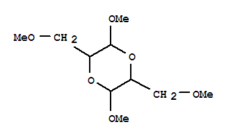 P-dioxane,2,5-dimethoxy-3,6-bis(methoxymethyl)-(3ci) Structure,859814-70-3Structure