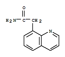 2-(喹啉-8-基)乙酰胺結(jié)構(gòu)式_860204-95-1結(jié)構(gòu)式