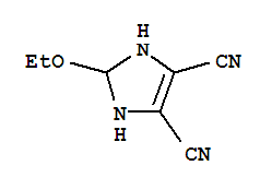 1H-imidazole-4,5-dicarbonitrile, 2-ethoxy-2,3-dihydro- Structure,860260-28-2Structure