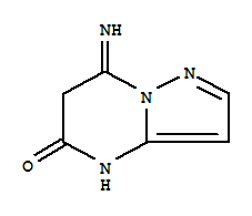 Pyrazolo[1,5-a]pyrimidin-5(4h)-one,6,7-dihydro-7-imino- Structure,860410-89-5Structure