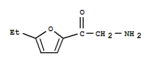 2-氨基-1-(5-乙基-2-呋喃)-乙酮結(jié)構(gòu)式_860496-68-0結(jié)構(gòu)式