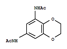 1,4-Benzodioxan, 5,7-diacetamido-(5ci) Structure,860690-95-5Structure