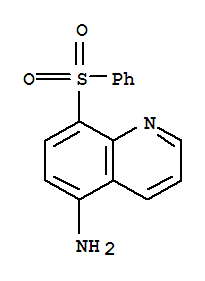 Quinoline, 5-amino-8-(phenylsulfonyl)- (4ci) Structure,861038-22-4Structure