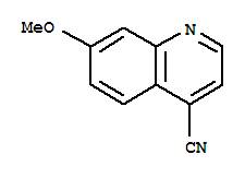 7-Methoxy-4-quinolinecarbonitrile Structure,861620-90-8Structure