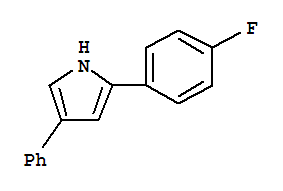 2-(P-fluoroPhenyl)-4-PhenylPyrrole Structure,862201-39-6Structure