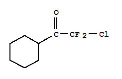 Ethanone, 2-chloro-1-cyclohexyl-2,2-difluoro-(9ci) Structure,86340-71-8Structure