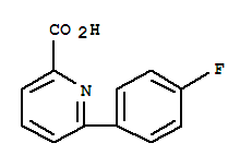 6-(4-Fluorophenyl)picolinic acid Structure,863704-60-3Structure