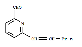 6-Pent-1-enyl-pyridine-2-carbaldehyde Structure,864754-34-7Structure